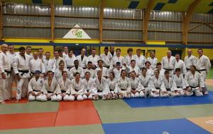 Entrainement avec les judokas de l'île de la Réunion