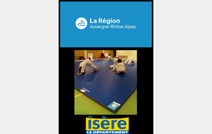 Des tatamis tout neufs à Corbelin !