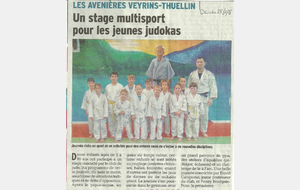 Stage de vacances réussi ! 