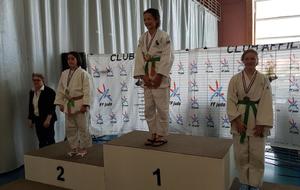 Lou Ann D. performe au critérium Benjamins