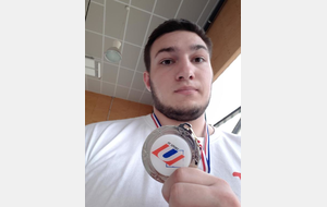 Steven Da Silva, vice champion de France universitaire par équipes