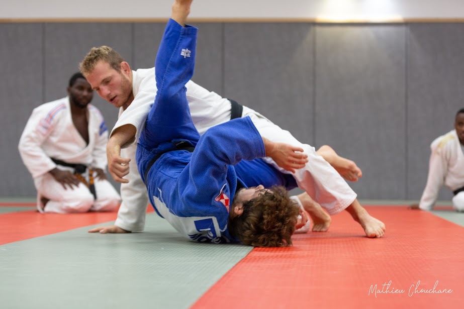 Séance de judo ne waza avec Arthur Clerget