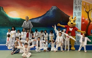 Photos souvenirs goûter de Noël avec Walibi