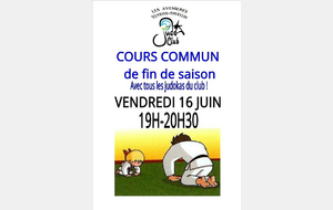 Cours commun de fin de saison