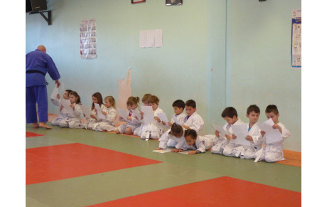 Baby-Judo et Pré-Judo - Passage de grade