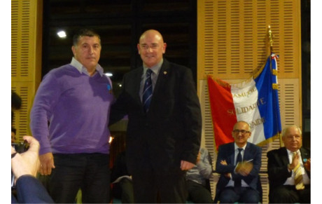 Céremonie de remise de la médaille jeunesse et sport