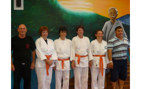 Remise de ceintures self defense