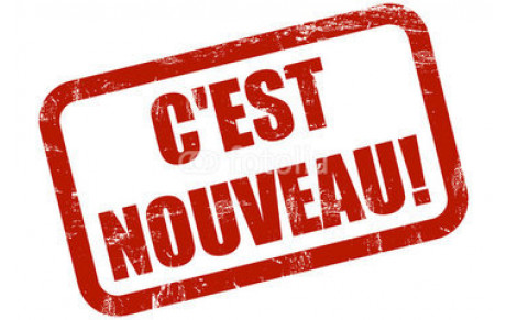 Nouveautés sur le site  ! 