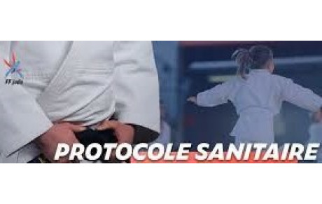 Communiqué fédéral concernant la pratique du judo 