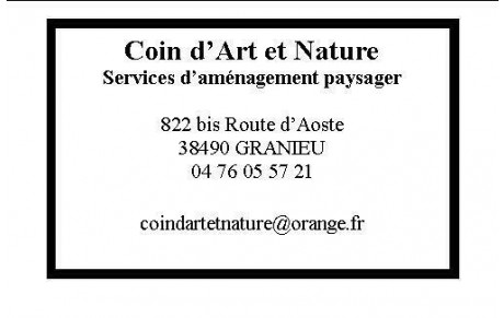 Coin d'Art et de Nature